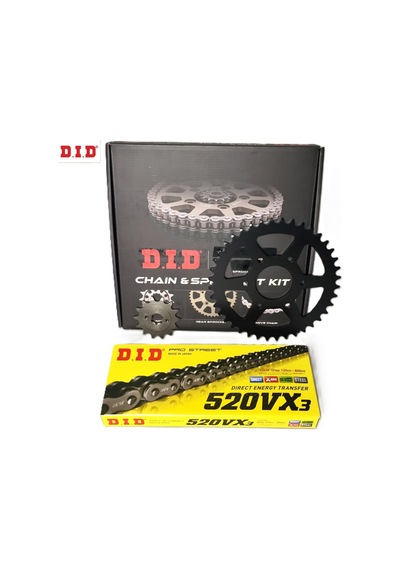 Dıd Gold X-ring Zincir Dişli Set Sunstar Ve Jt Dişli - Bajaj Dominar Ug 400 2017-2023