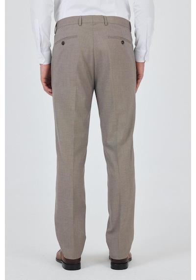 İmza Camel Esnek Yandan Cepli Comfort Fit Classic Pantolon 1003250151 Camel