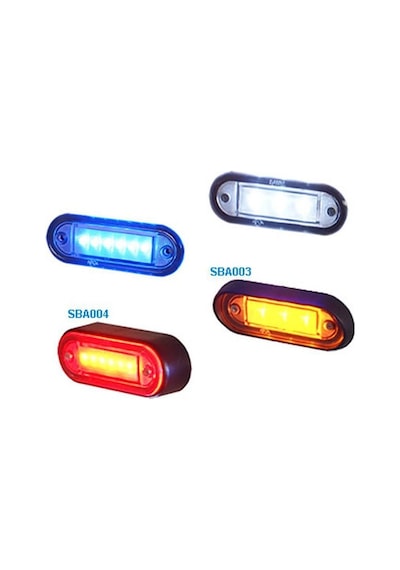 Sanel Aydınlatma Basamak 24 Volt 6 Ledli Beyaz SBA24W6