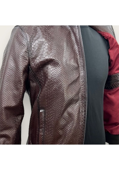 Always Leather Savran Deri Spor Kesim Hakiki Deri Mont 1803340002 Bordo
