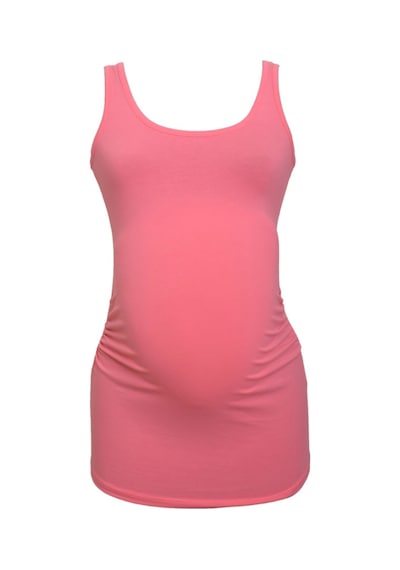 Luvmabelly 1001 1010 Pamuklu 10 Renk Hamile Atleti-pembe Pembe