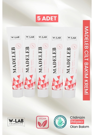 W-Lab Cosmetics Madeleb Cilt Yenileyici Krem 5 x 40 ML