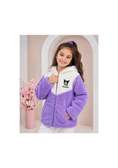 Uğur Bebe Kız Çocuk Peluş Hırka Kapüşonlu Cepli Yumuşacık Kışlık Lila Krem Renk Hırka Kuromi Lila Krem Lila Krem Uğur Bebe Kız Çocuk Peluş Hırka Kapüşonlu Cepli Yumuşacık Kışlık Lila Krem Renk Hırka Kuromi Lila Krem Lila Krem