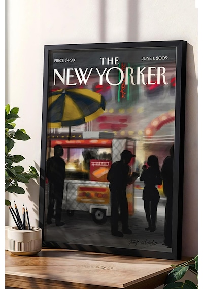 The New Yorker Çerçeveli Tablo June 1 2009