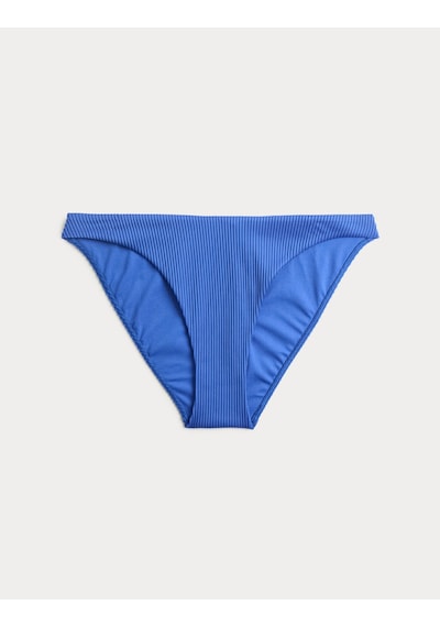 Marks & Spencer Dokulu Bikini Altı Saks Mavisi