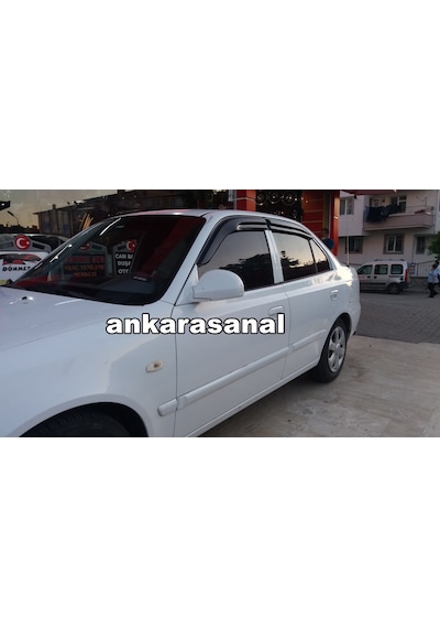 Hyundai Accent Admire Mügen Cam Rüzgarlığı 2003-2005 Arası 4 Lü N11.13205