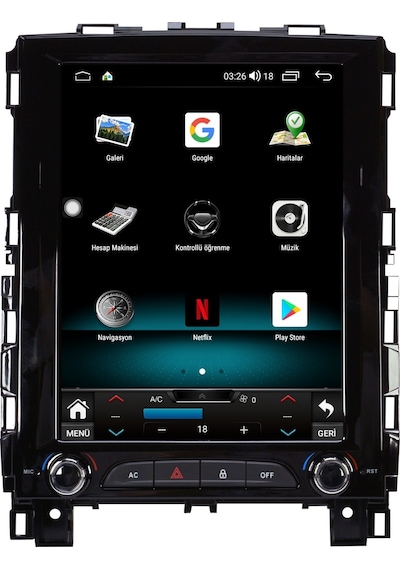 Celali Tuning Renault Megane 4 Android 12 Carplay Navigasyon Multimedya - 2gb Ram 32gb Hdd