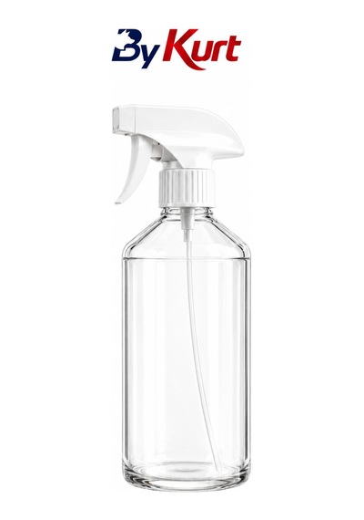 Sprey Şişe 500 Ml Şeffaf Boş Püskürtme Şişesi Temizlik Ve Bitki Bakımı İçin