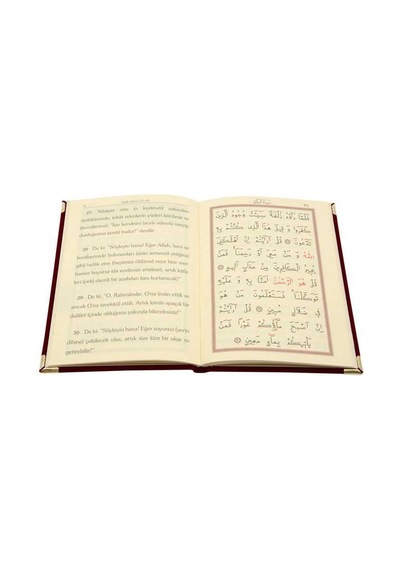 Cep Boy Süet Mealli Yasin Cüzü (Bordo, ElifVavlı)