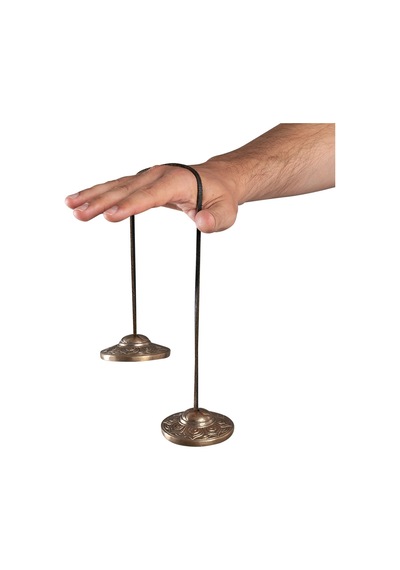 Sela 7,5cm Çaplı Tingsha Zilleri Zimbeln Lotus Setın1
