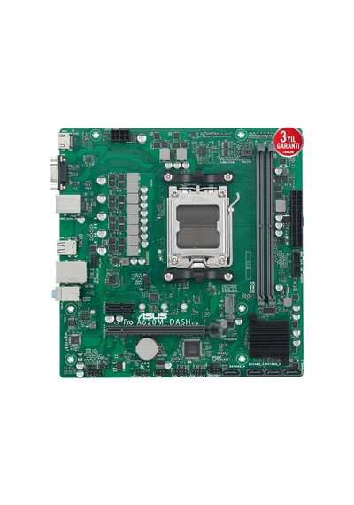 Asus Pro A620m-dash-csm Amd A620 Am5 Ddr5 6400 Hdmı Vga M2 Usb3.2 Matx Dash Destekli Network Bağlantısı Asus 5x Protectıon Iıı