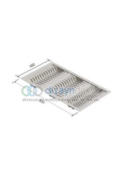 Çekmece İçi Plastik Tabaklık 90 Cm. Modül