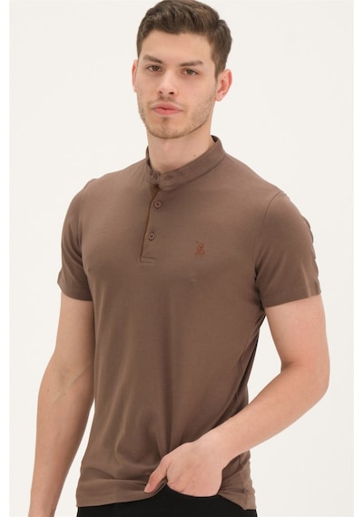 T8560 Dewberry T-shırt-açık Kahve Açık Kahve