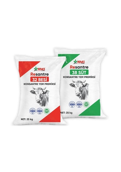 Resantre Süt 38 Tamamlayıcı Konsantre Premiks-yem 25 Kg
