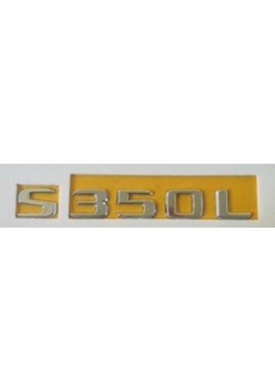 Mercedes Uyumlu Yazı S 350l Krom