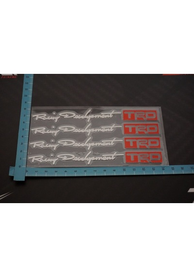 Toyota Trd Racing Development Kapı Kolu Ayna Torpido Sticker (547208396)
