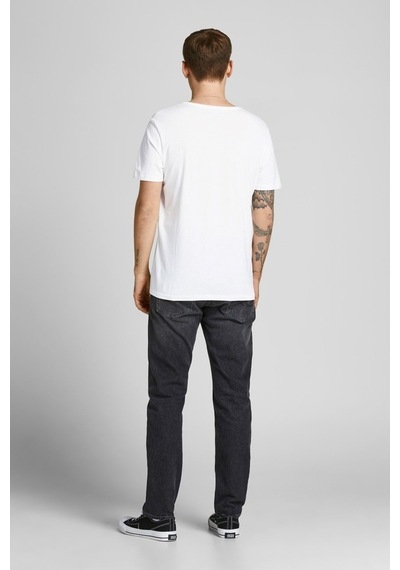 Jack & Jones Erkek Baskılı Bisiklet Yaka T-Shirt 63412205944 Ekru-Ekru Jack & Jones Erkek Baskılı Bisiklet Yaka T-Shirt 63412205944 Ekru-Ekru