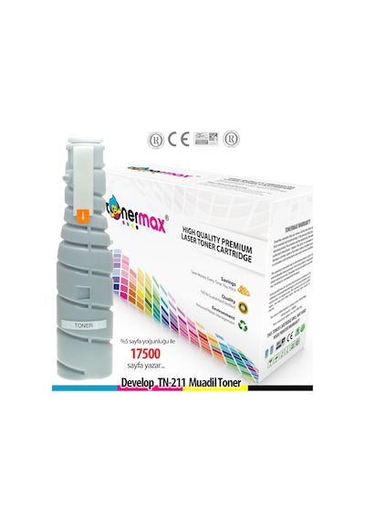 Tonermax Develop Tn-211 / Ineo 222 / Ineo 250 / Ineo 282 Uyumlu Toner