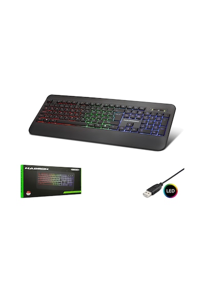 Hadron Hdx2607 Ledli Kablolu Q Klavye