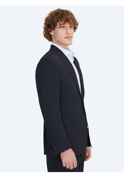 Kip Lacivert Mikro Modern Fit Takım Elbise Lacivert