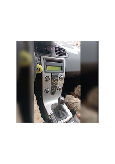 Volvo S40/v50/c30 2003/2009 Full Set, Gümüş Gri Konsol Maun Kaplama Gümüş Gri