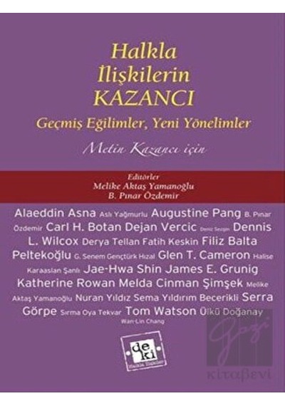 Halkla İlişkilerin Kazancı - Derleme - Deki Yayınevi