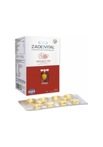 Zade Vital Fıstık Yağı 800 Mg 60 Kapsül Blister