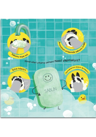 Sevimli Kuzu Kırpık 2 li Seri (Banyo Zamanı-Tuvalet Eğitimi)
