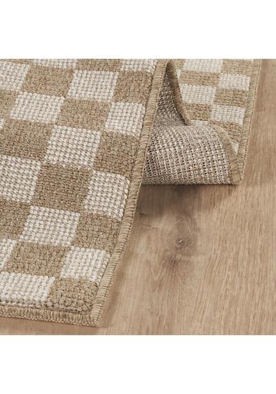 Kaşmir Halı Kilim Jüt Dorne White Salon Mutfak Halısı Yolluk Beyaz
