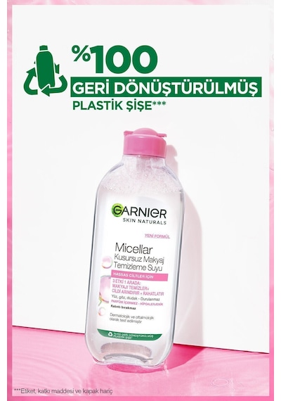 Garnier Micellar Kusursuz Makyaj Temizleme Suyu 400 ML