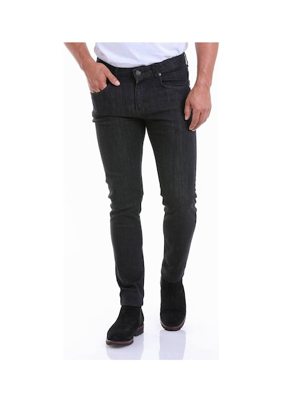 Hatemoğlu Erkek Siyah Slim Fit Düşük Bel Basic Kot Pantolon Siyah (556729654) Siyah