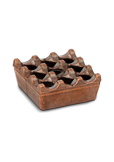 Döküm Kare Küllük Bakır 8cm