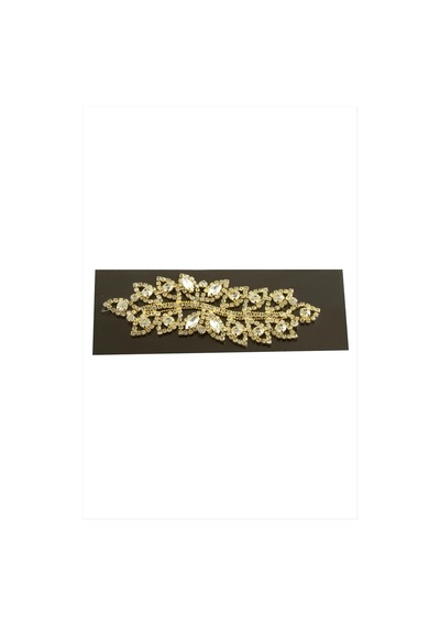 Oval Taşlı Alınlık Saç Aksesuarı Altın 68967667