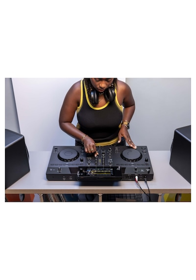 Alphatheta Xdj-an All-in-one Standalone Dj Control + Vm-70 Referans Monitör Hoparlör Çift + Hdj-x5-k Dj Kulaklık