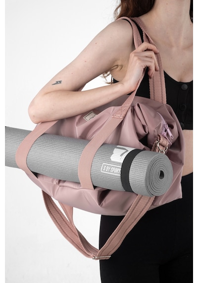İcone Bag Icone Mat İçin Fermuar Kapamalı Yoga, Pilates, Fitness ,gym Spor Çantası Mavi