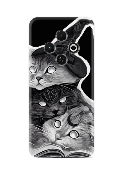 Tecno Spark 30c Kılıf Orta Sertlikte Yüksek Korumalı Baskılı Kapak Stk-22-spark30c Renk136 Renk136