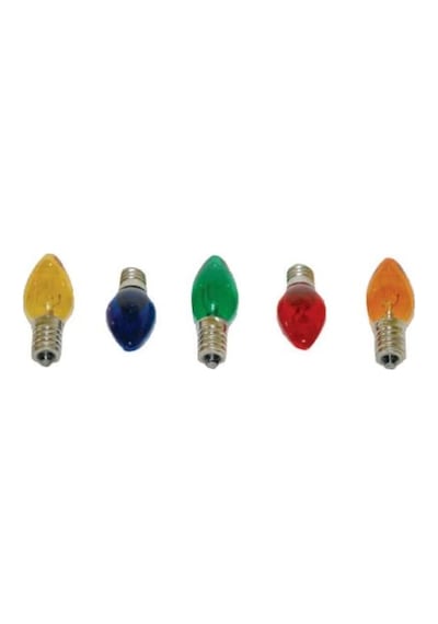 E14/ E12 Renkli Ve Şeffaf Parfüm Ampul 10W (10 Adet)