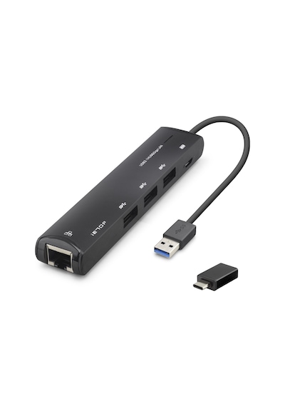 Büro Ev Ofis Sistemleri İçin 4port 5gbps Typec3.2 Gen1 Gigabit Lan Hub