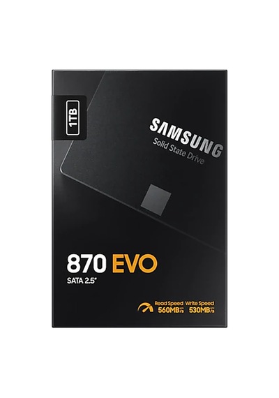 Samsung Uyumlu Mz-77e1t0bw 870 Evo 1tb 560/530, 2,5&quot Sata Ssd Türkiye Distribütörü Garantili