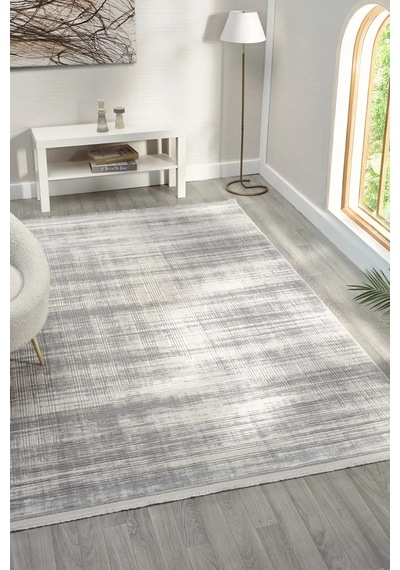 Seyran Halı Zen 7003 Gri Akrilik Makine Halısı