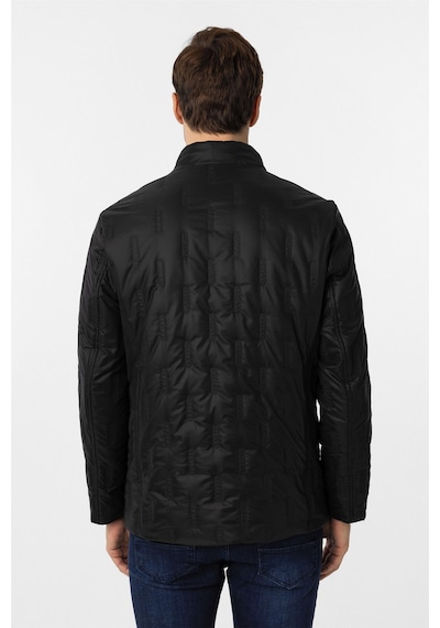 Süvari Siyah Slim Kapitone Mont-34893 Siyah