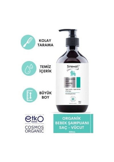 Sirenol Pişik Kremi 87 ML + Sirenol Şampuan 400 ML