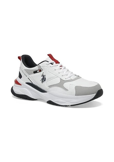 U.S. Polo Assn. U.s.polo Assn Solıdar 4pr Beyaz Comfort Casual Anatomik Spor Ayakkabı 001