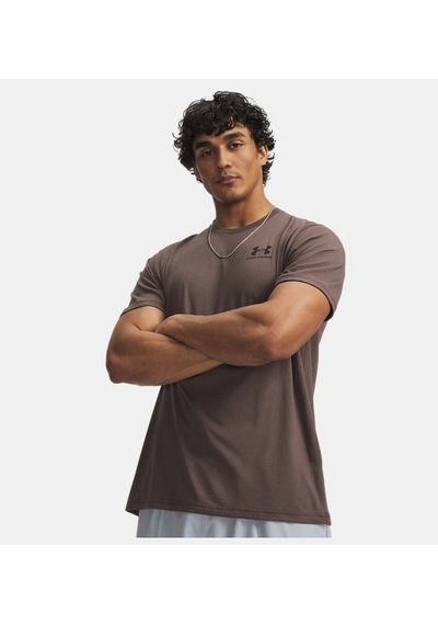 Under Armour Ua M Sportstyle Lc Ss Erkek T-shirt 1326799-200 Kahverengi