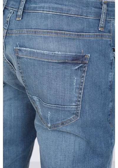 Banny Jeans Erkek Açık Mavi Straight Fit Jean Pantolon