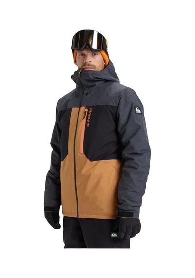 Quiksilver Quıksılver Dawson Jk Erkek Anthracite - Solid Snowboard Ceketi Eqytj03510-11793 Siyah - Kahverengi Quiksilver Quıksılver Dawson Jk Erkek Anthracite - Solid Snowboard Ceketi Eqytj03510-11793 Siyah - Kahverengi