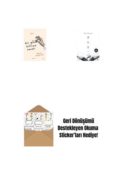 Bir Günü Bitirme Sanatı + Poz + Okuma Sticker'ları