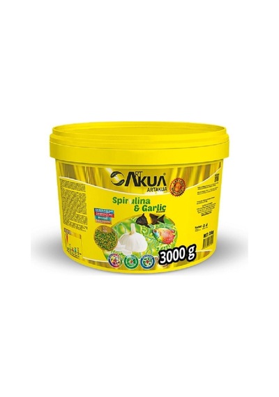 Spirulina&garlic Granulat Balık Yemi 50 Gram