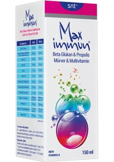 Max Immun Multivitamin Multivitamin Şurup 150 Ml