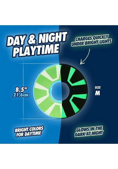 Chuckit Zipflight Max Glow Gece Parlayan Frizbi Orta Boy
